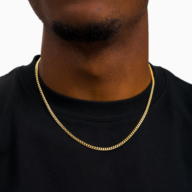 Cuban link chain 3 mm