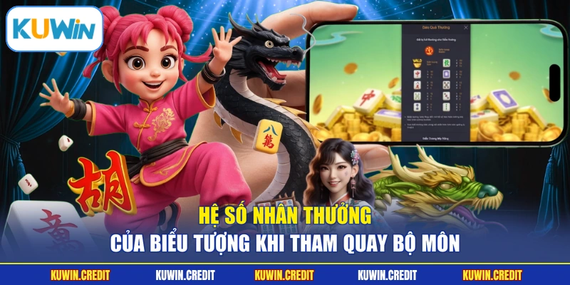 Hệ số nhân thưởng của biểu tượng khi tham quay bộ môn