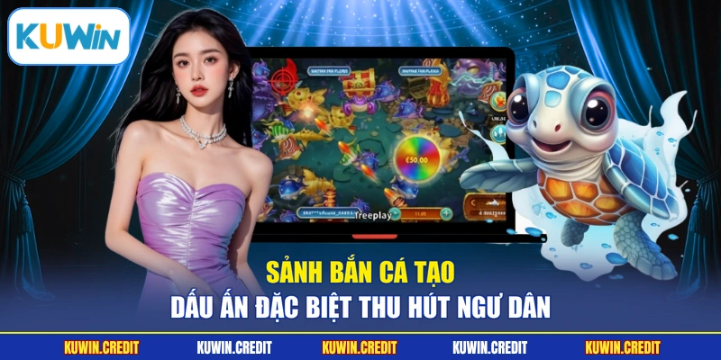 Sảnh bắn cá tạo dấu ấn đặc biệt thu hút ngư dân